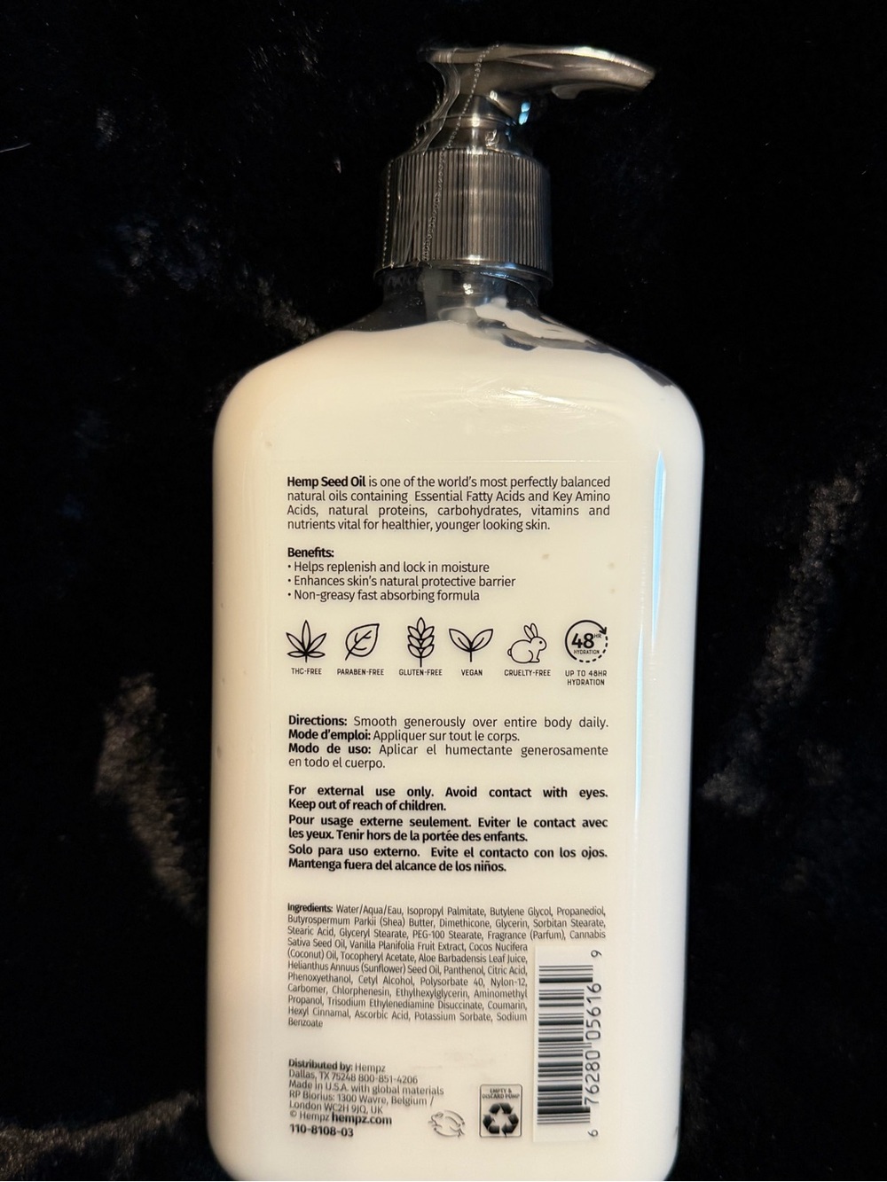 Hempz Lotion (New still sealed) - Picture 2 of 2